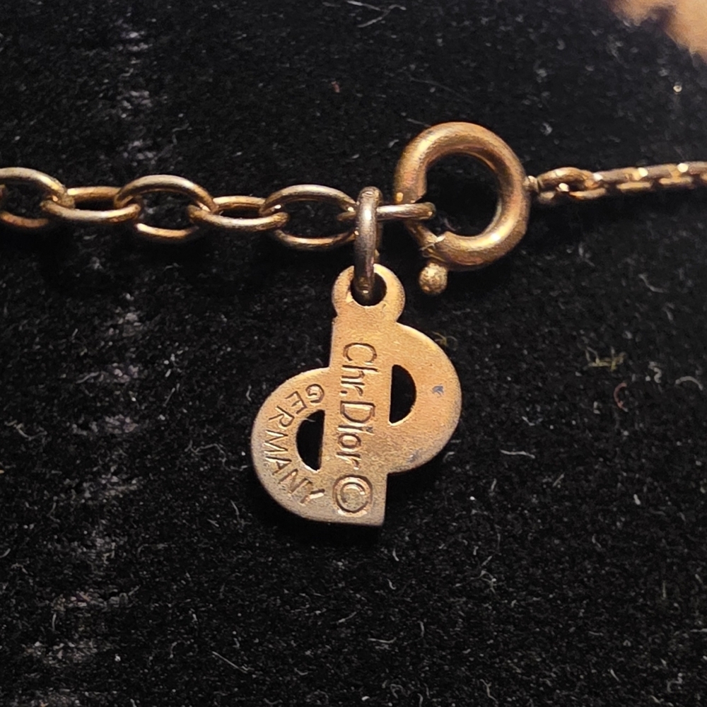 Christian Dior Initial Necklace - Picture 3 of 5